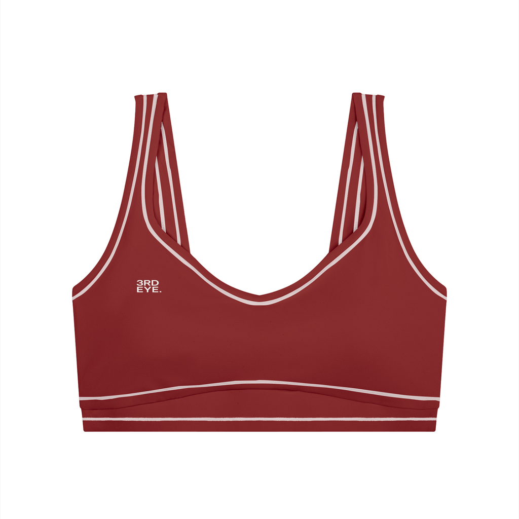 3RDEYE Topstitching Yoga Sports Bra