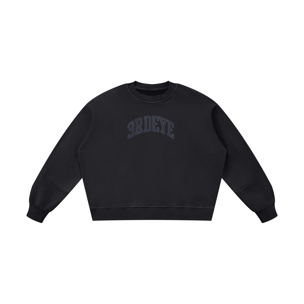 Unisex Boxy Vintage Washed Sweatshirt
