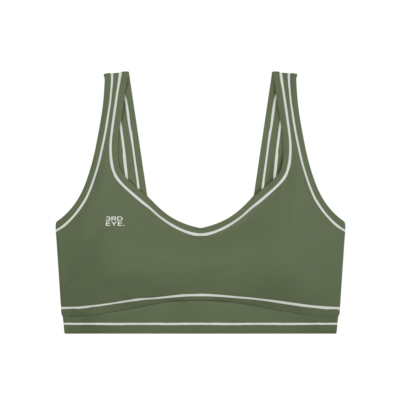 3RDEYE Topstitching Yoga Sports Bra