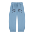 Unisex Vintage Washed Barrel Leg Sweatpants