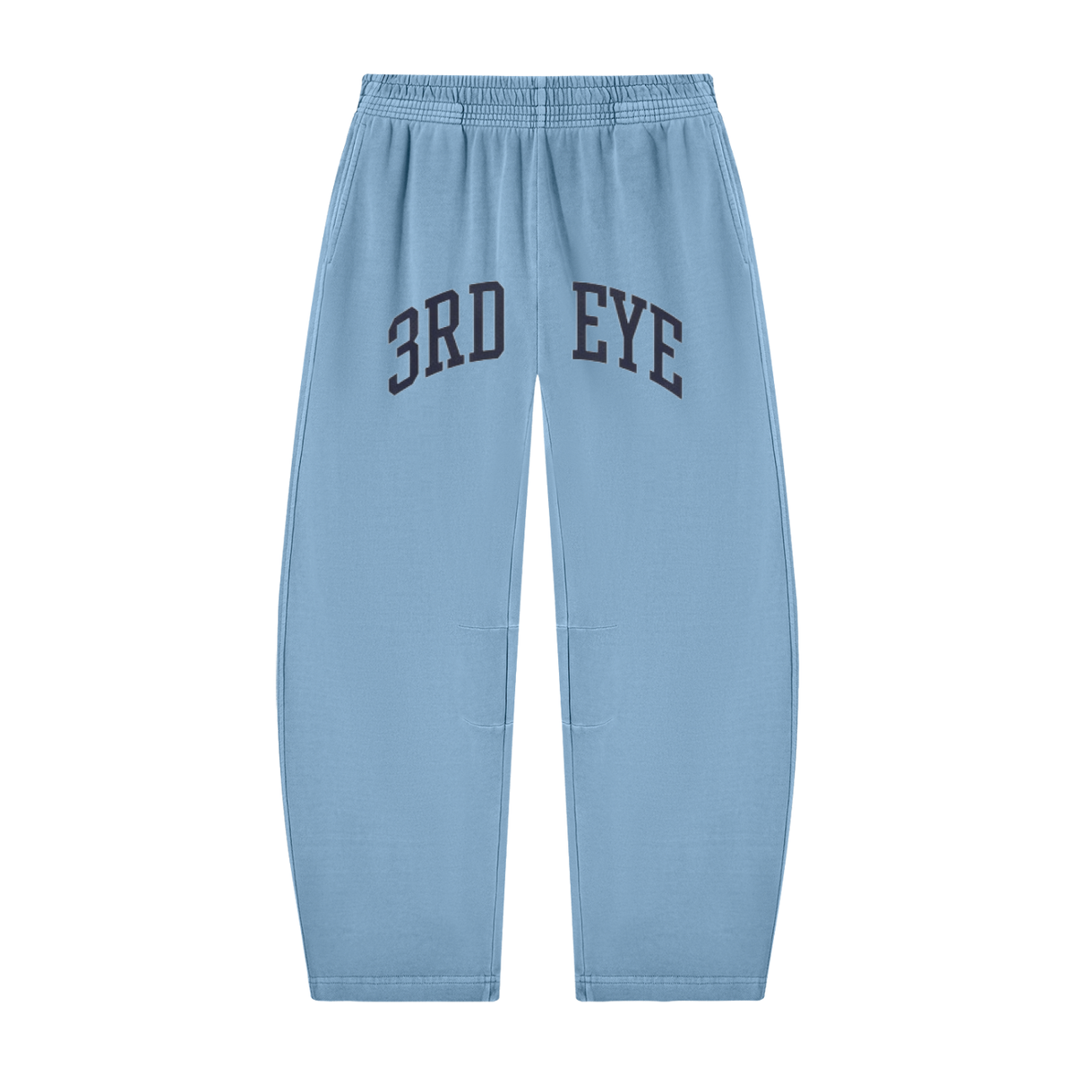 Unisex Vintage Washed Barrel Leg Sweatpants