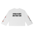 Unisex Waffle Raw Edge T-Shirt